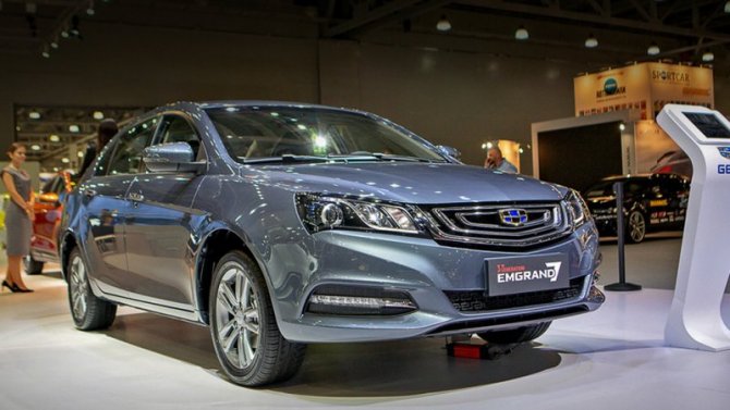 Китайский седан Geely Emgrand 7 нового поколения оснастят газовбалонным оборудованием